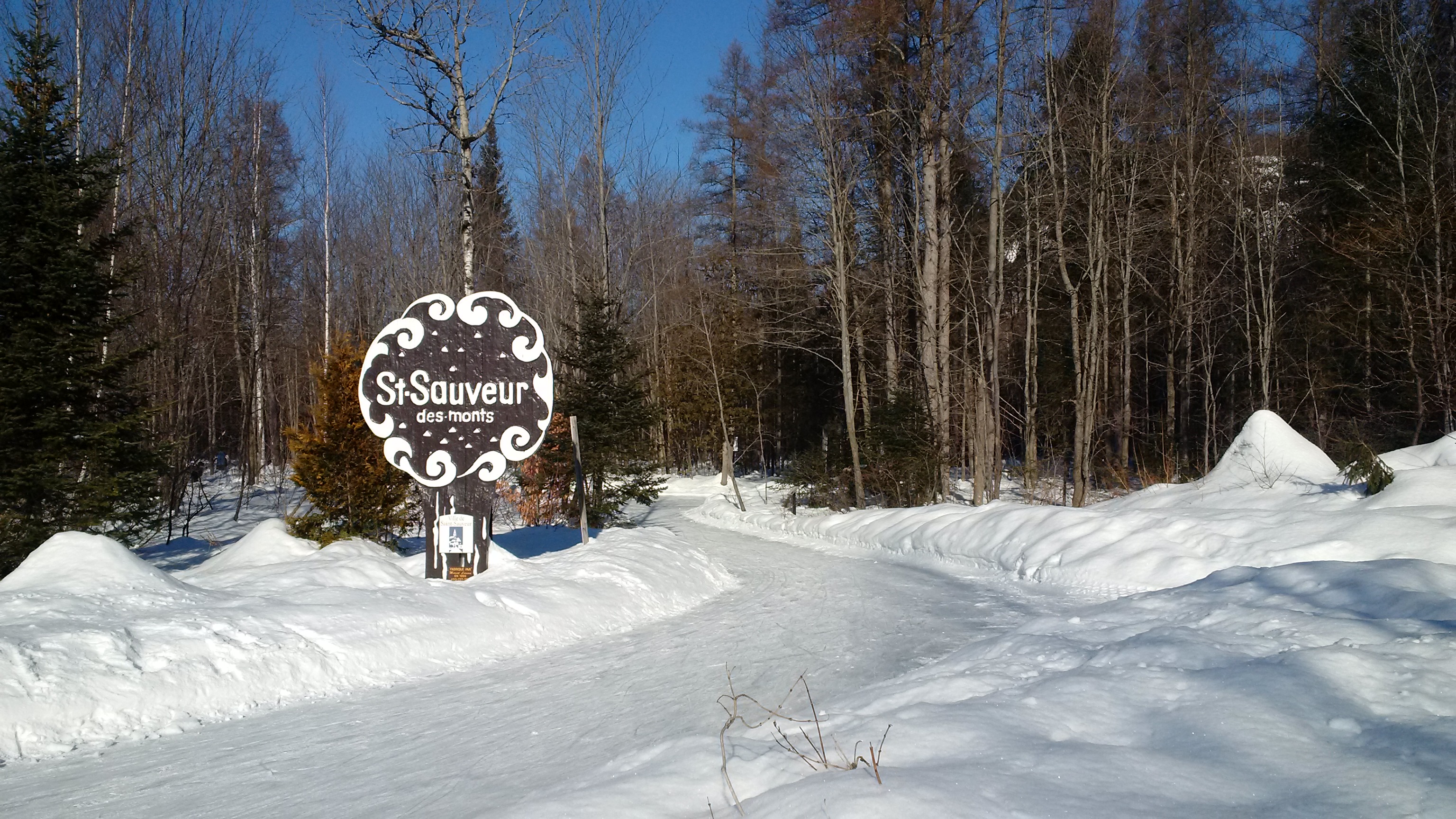 Patiner à Saint-Sauveur dans les Laurentides